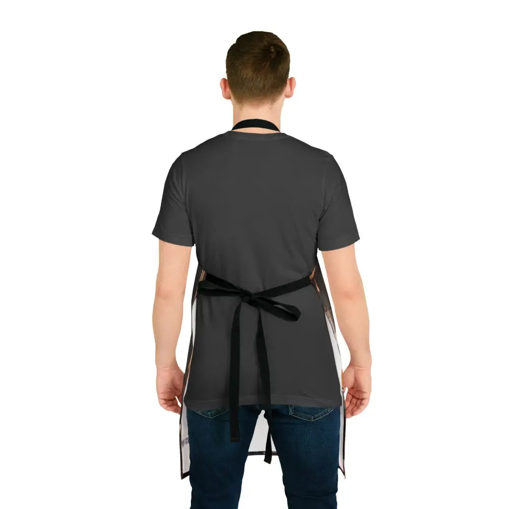 Patriotic Western Apron Cowboy Cooking BBQ Apron Gift Grilling BBQ Gift Unique BBQ Apparel Accessories Apron