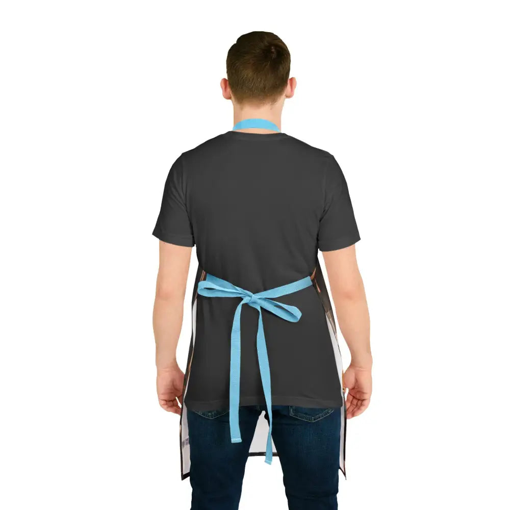 Patriotic Western Apron Cowboy Cooking BBQ Apron Gift Grilling BBQ Gift Unique BBQ Apparel Accessories Apron
