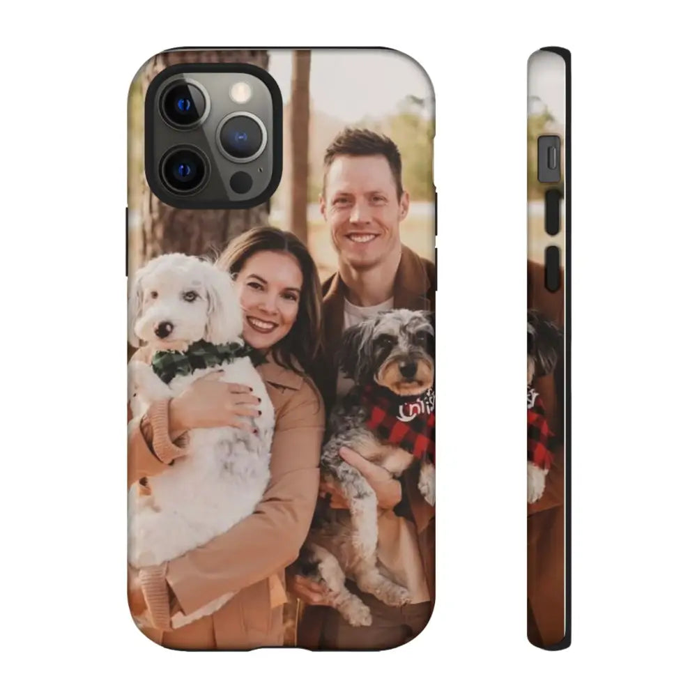 iPhone Personalize Cell Phone Case Tough Cases Custom Iphone Mobile Cases iPhone 12 Pro / Glossy Phone Case