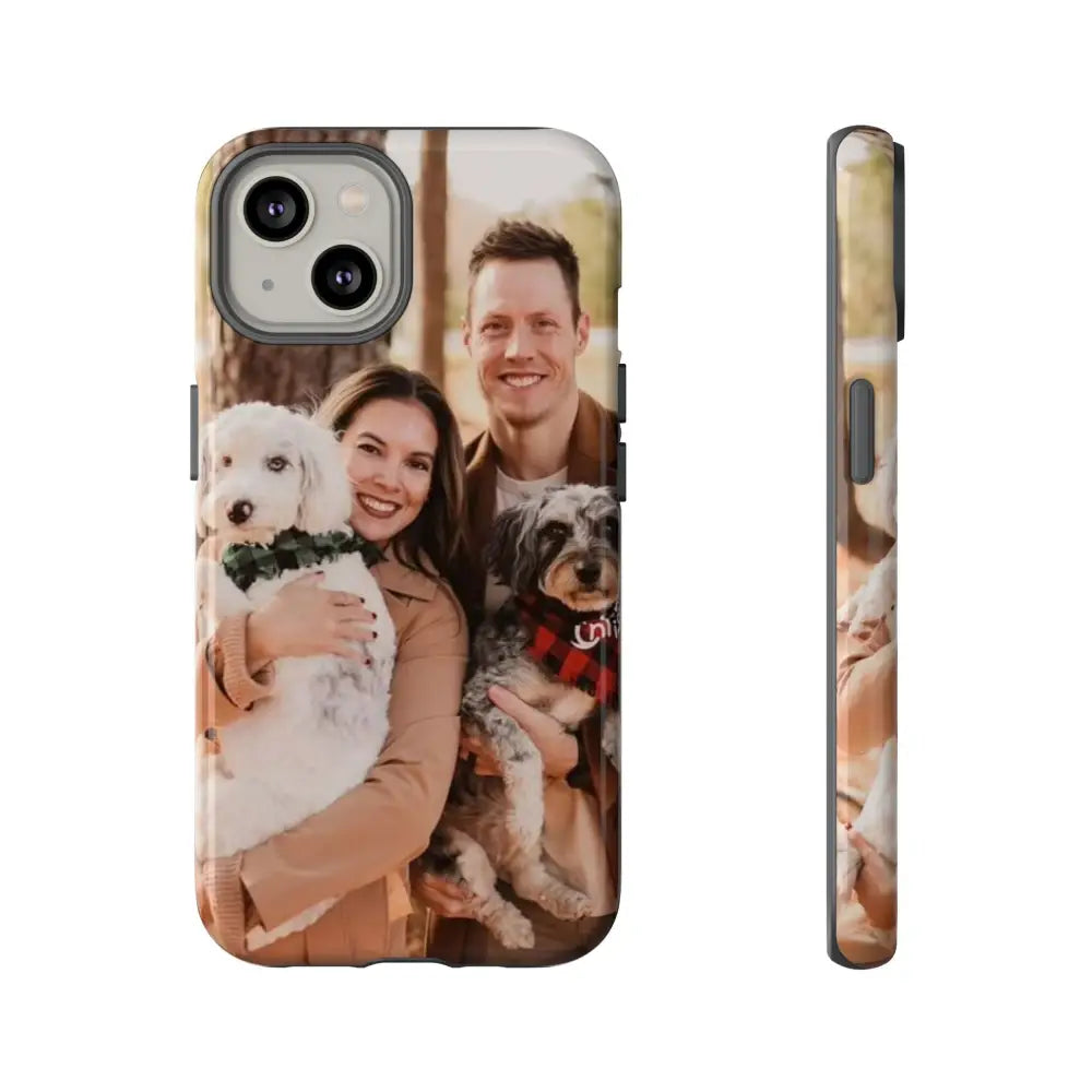 iPhone Personalize Cell Phone Case Tough Cases Custom Iphone Mobile Cases iPhone 14 / Glossy Phone Case