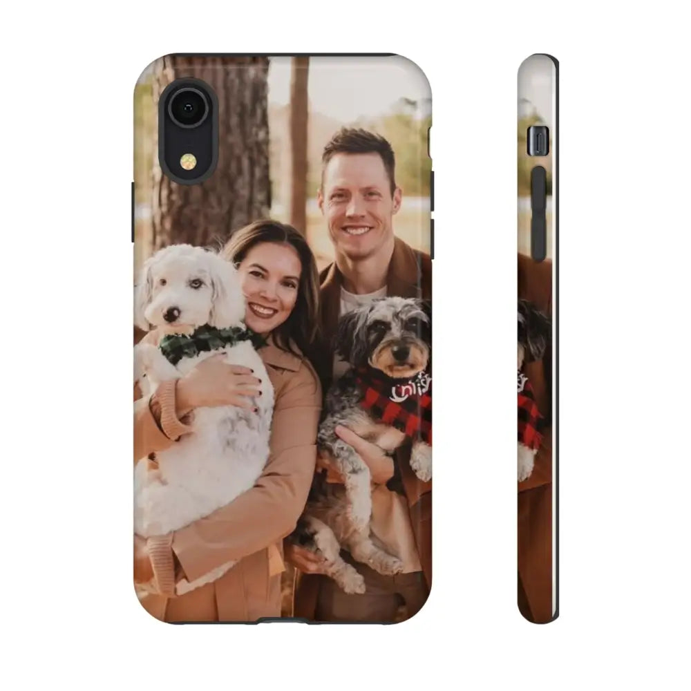 iPhone Personalize Cell Phone Case Tough Cases Custom Iphone Mobile Cases iPhone XR / Glossy Phone Case