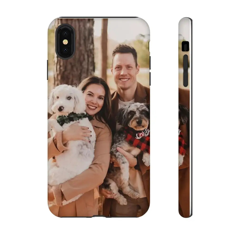 iPhone Personalize Cell Phone Case Tough Cases Custom Iphone Mobile Cases iPhone XS MAX / Matte Phone Case