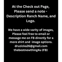 Personalize Tank Top, Farmer Work Apparel, Cowboy Tee, Western Apparel - The Best New Thing