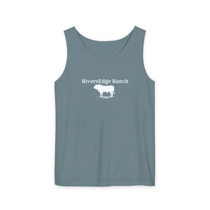 Personalize Tank Top Farmer Work Apparel Cowboy Tee Shirt Western for Men and Women - Ice Blue / S - Tank Top
