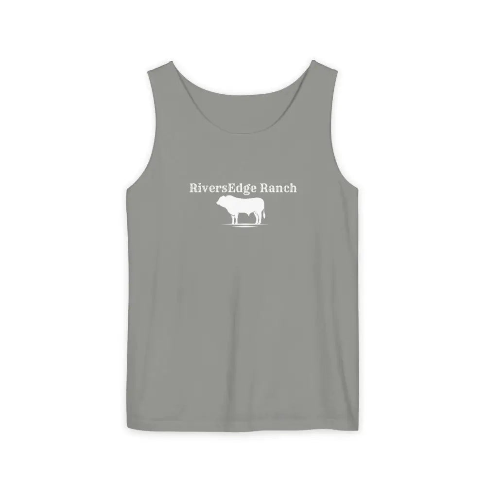 Personalize Tank Top Farmer Work Apparel Cowboy Tee Shirt Western for Men and Women - Granite / S - Tank Top