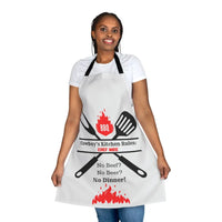 Personalized Chef Apron for Country Cook Chefs Gift BBQ Grilling Apron Customized Unique Gifts - Apron