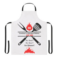Personalized Chef Apron for Country Cook, Chefs Gift, Grilling Apron - The Best New Thing