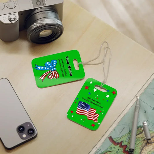 Personalized Luggage Tags, Travel Accessories, Custom Bag Tags, - The Best New Thing