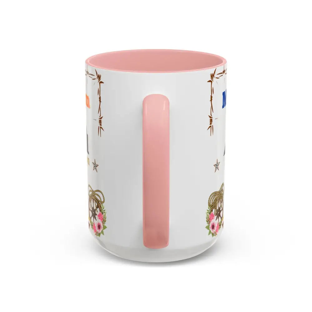 Personalized Mama Tail Gate Team Mug Horse Lovers Mug Roping Barrel Racer Western Jumper English 15oz - Mug