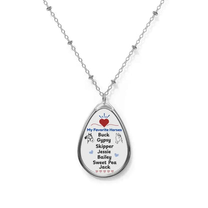Personalized Necklace Gift for Horse Lovers, Keepsake Necklace - The Best New Thing