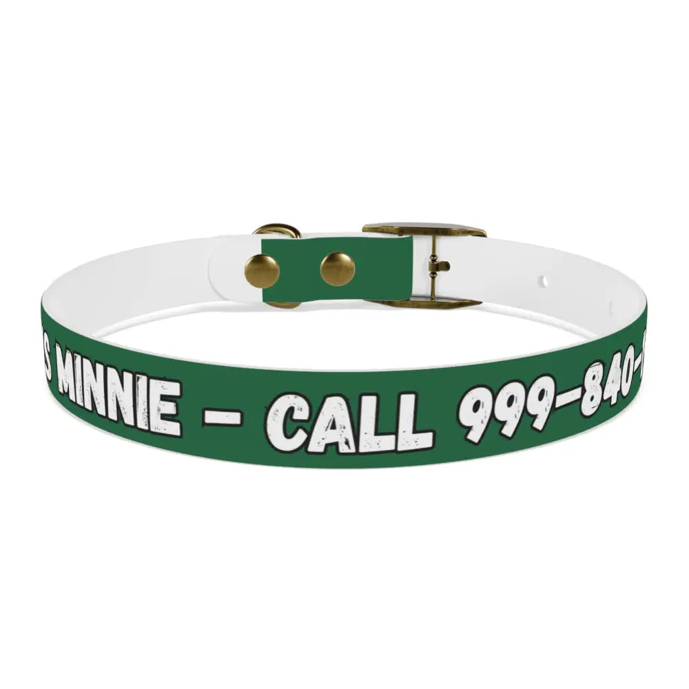 Personalized Pet Collar — Customize Dog Collars Dog Accessories - M 15-18in / Black Onyx / TPU - Pets