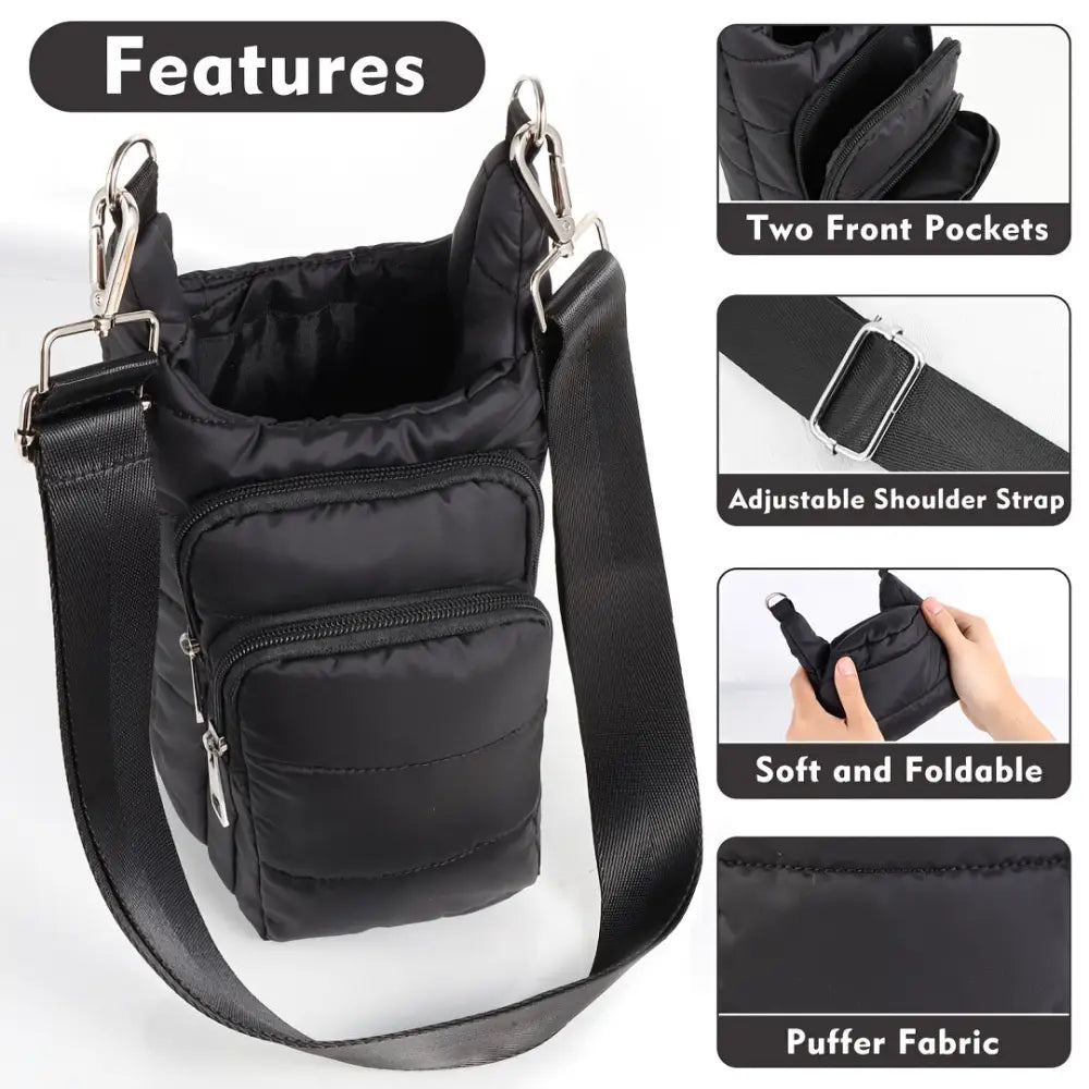 Portable Multi Functional Bottle Sleeve Trail Ride Bag Travel Bag Bottle Sleeve Bag Drink Sleeves