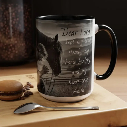 Praying Cowboy Inspirational Coffee Mug, Western Theme Mug - The Best New Thing