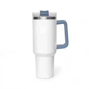 Praying Inspirational Cowboy Thermal Tumbler Stainless Steel Coffee Mug 40oz 40oz / Navy Blue Mug