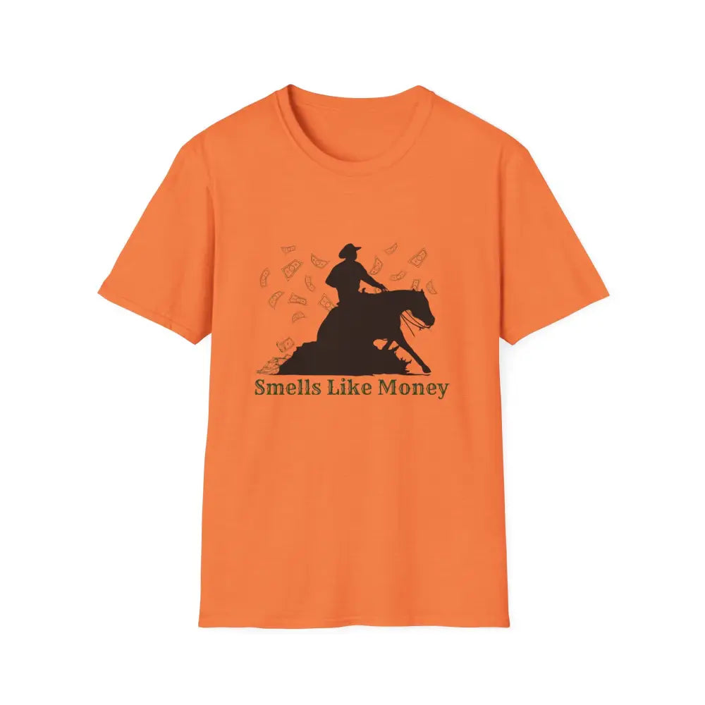 Reining Horse Competition T-Shirt Western Horse Apparel Horse Trainer Tee - S / Cornsilk - T-Shirt