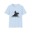 Reining Horse Competition T-Shirt Western Horse Apparel Horse Trainer Tee - S / Light Blue - T-Shirt
