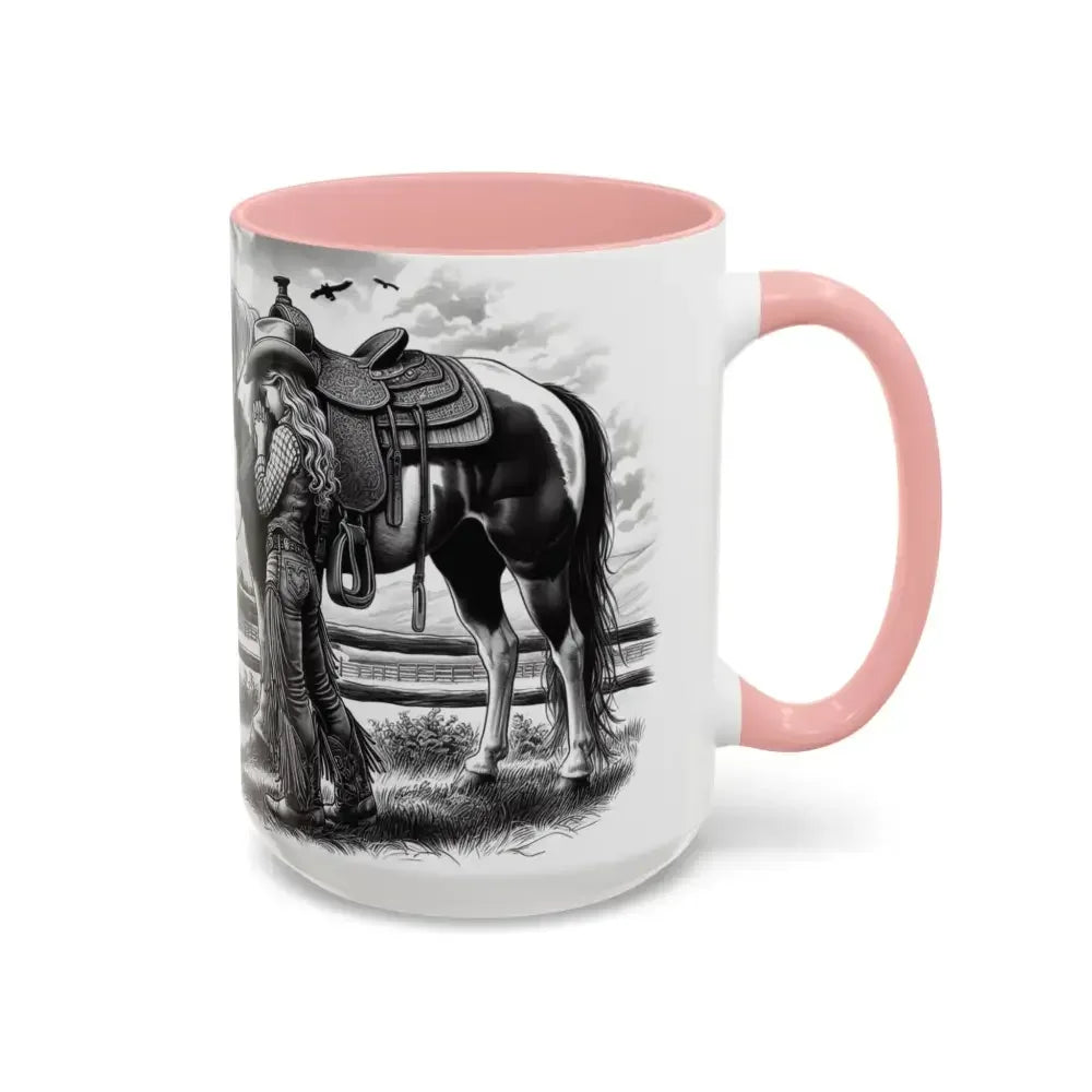 Praying Cowgirl Beverage Mug - Perfect Gift for Equestrian Enthusiasts - The Best New Thing