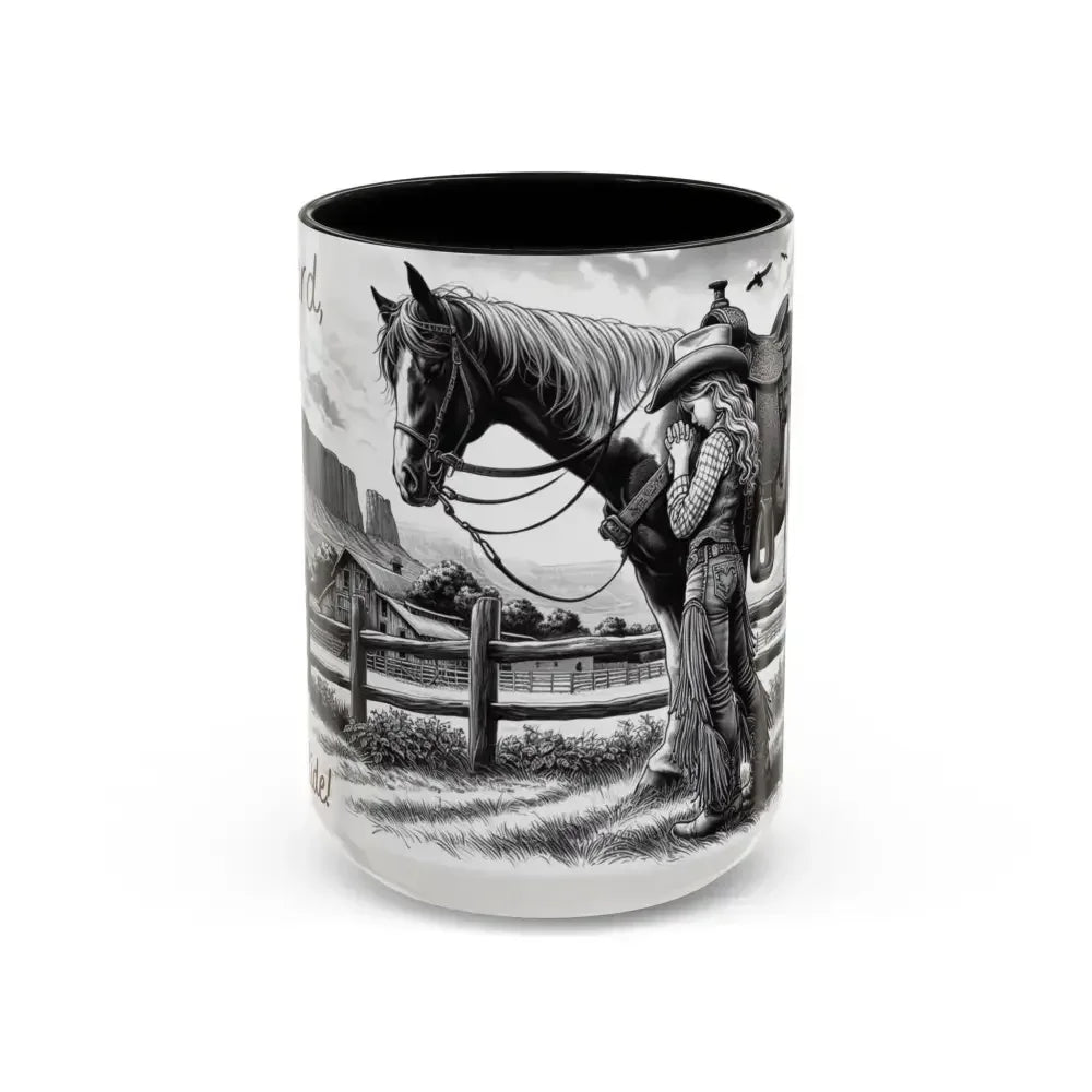 Praying Cowgirl Beverage Mug - Perfect Gift for Equestrian Enthusiasts - The Best New Thing
