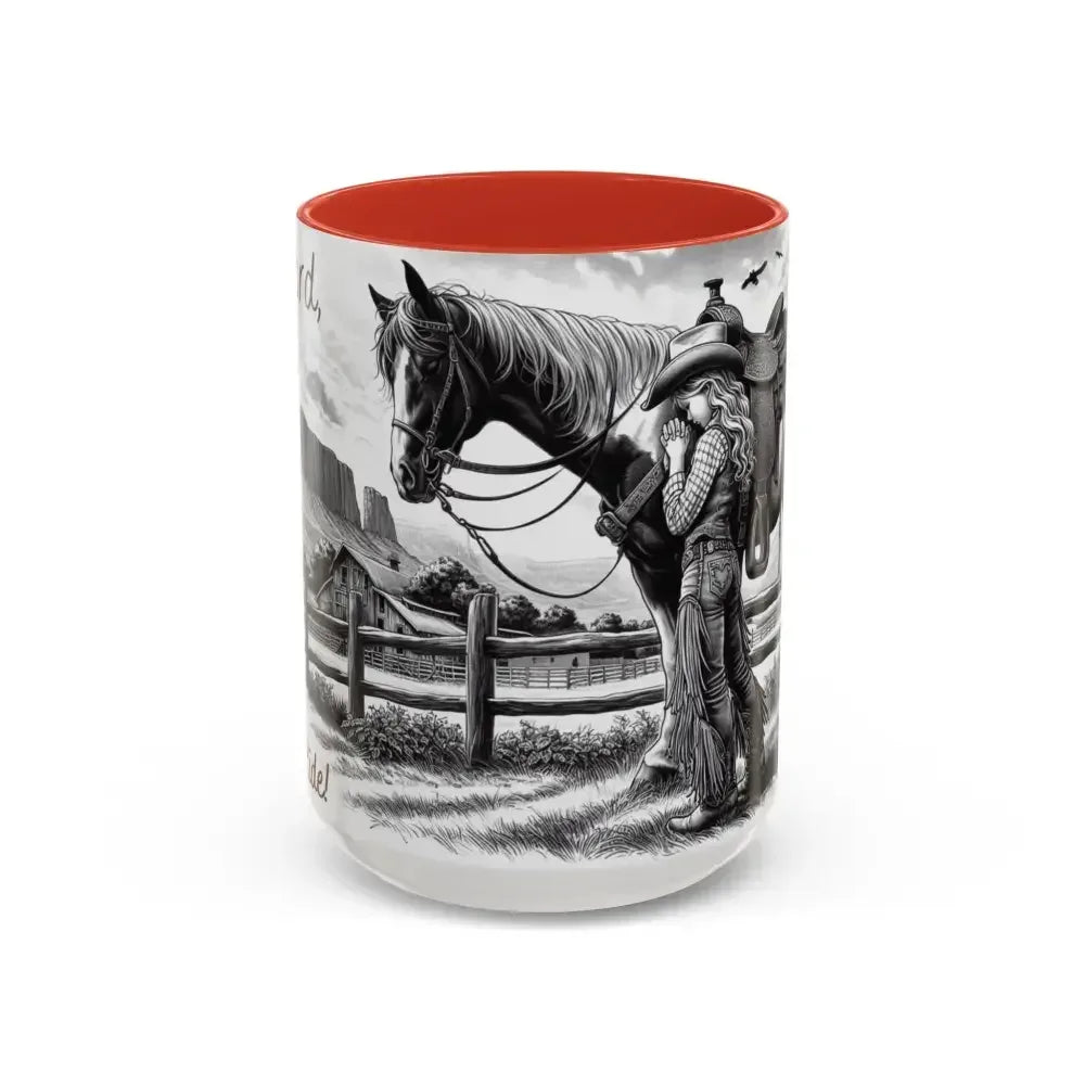 Praying Cowgirl Beverage Mug - Perfect Gift for Equestrian Enthusiasts - The Best New Thing