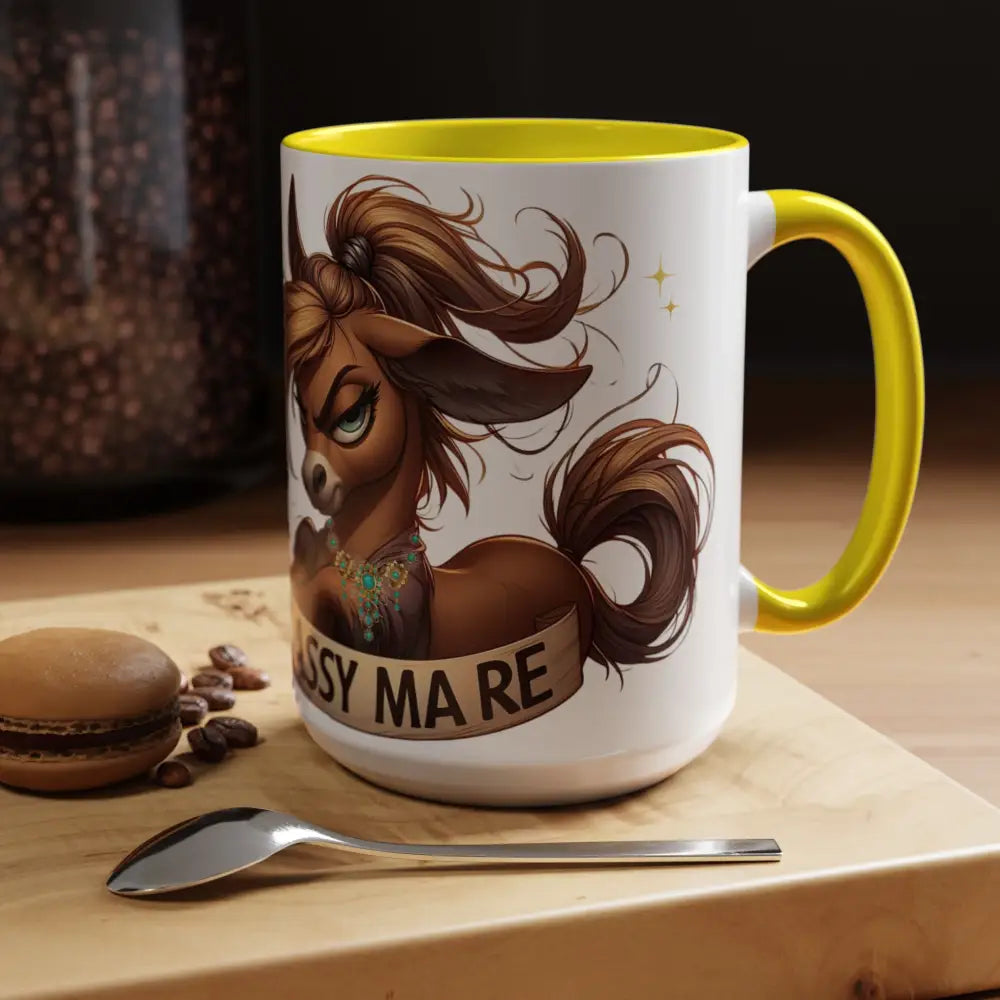 Sassy Mare Funny Coffee Mug Horse Lovers Western Mugs Gifts Ideas Moody Mare Fun Ideas 15oz Mug