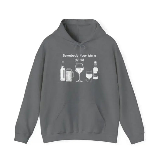 Somebody Pour Me a Drink College Hoodie, Tailgate Party Apparel - The Best New Thing