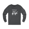 Somebody Pour Me A Drink Unisex Jersey Long Sleeve Tee The Perfect Party Gift - S / Asphalt - Long-sleeve