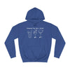 Someone Pour Me a Drink Unisex College Tail Gate Party Hoodie - S / Royal Blue - Hoodie