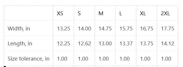 Clothing size chart for Cute Women’s Spaghetti Tank Top Summer Gym Layering Shirt