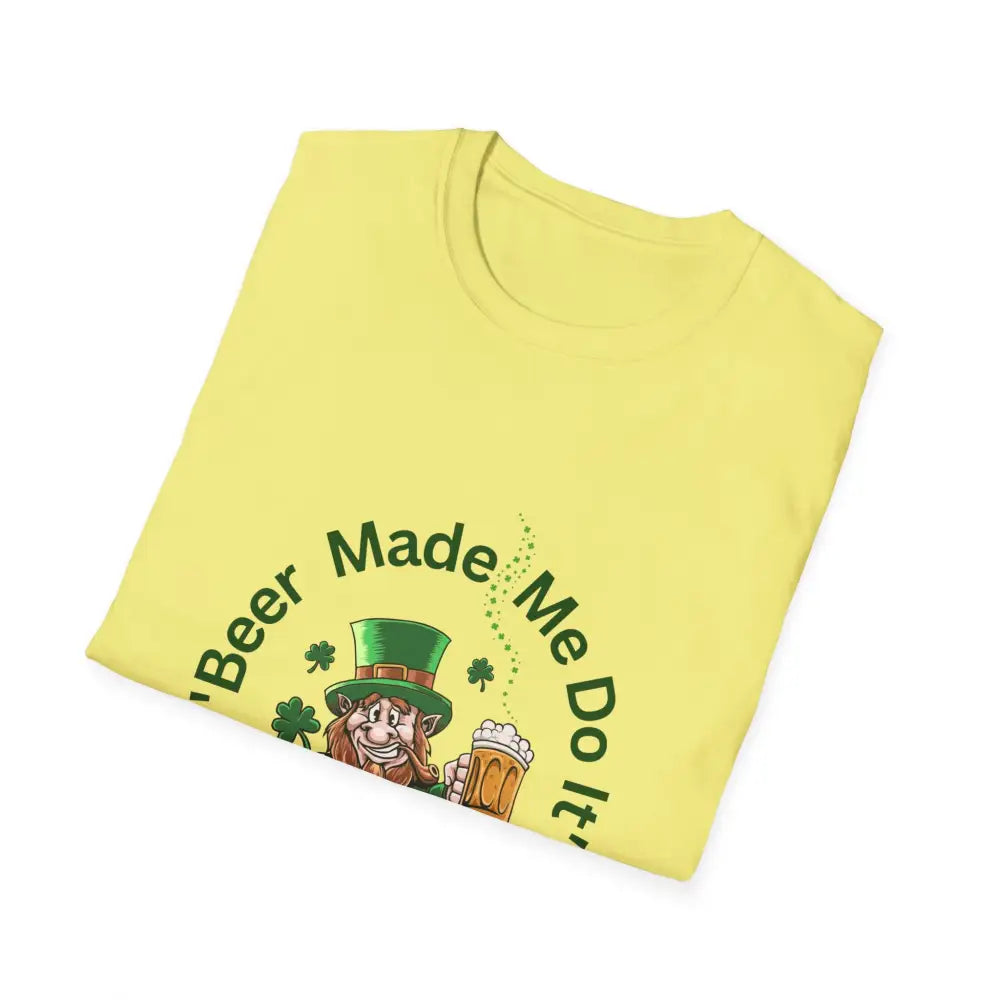 St Patricks Day Unisex T-Shirt Unique Gift for Him Party Shirt - T-Shirt