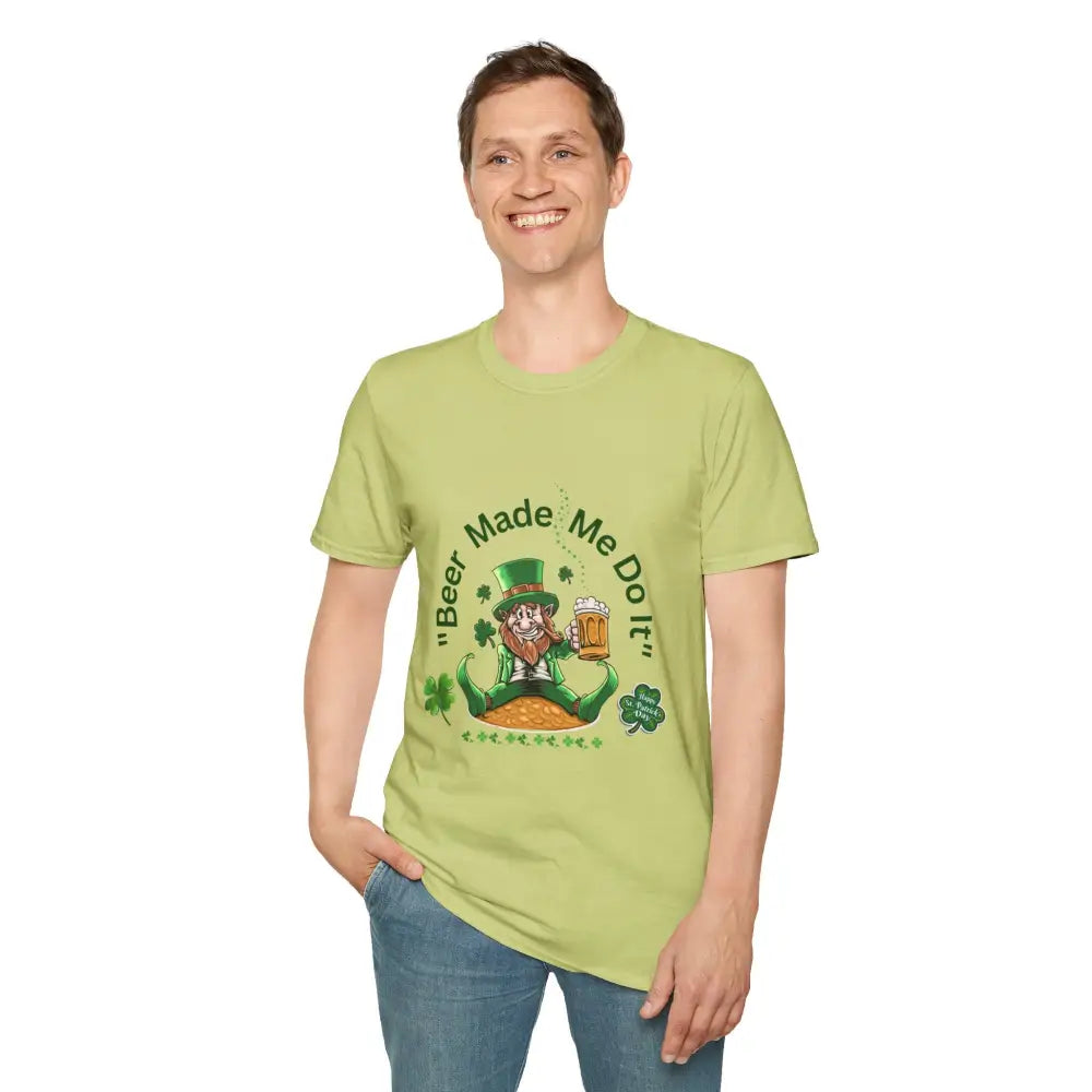 St Patricks Day Unisex T-Shirt Unique Gift for Him Party Shirt - T-Shirt