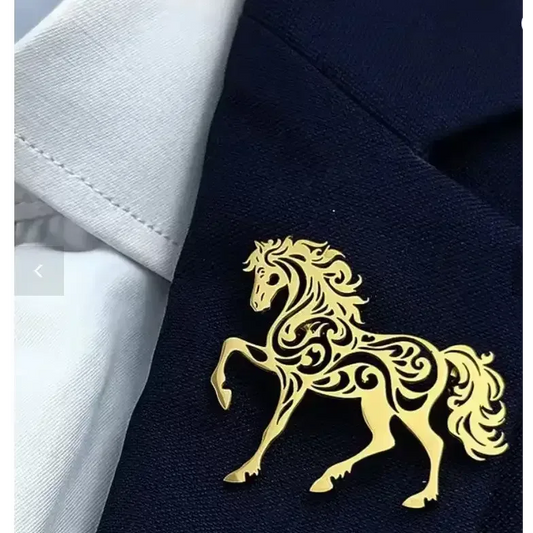 Horse Brooch, Horse Lover Gifts, Horse Jacket Accessories - The Best New Thing