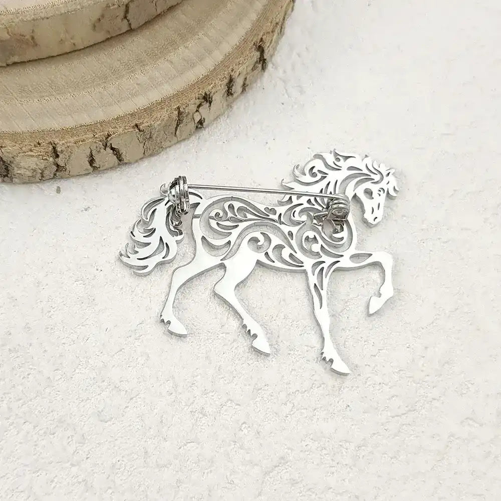 Horse Brooch, Horse Lover Gifts, Horse Jacket Accessories - The Best New Thing