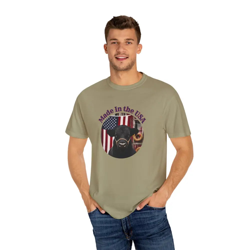Made In The USA Rancher T Shirt Patriotic Shirts American Pride Apparel T Shirt