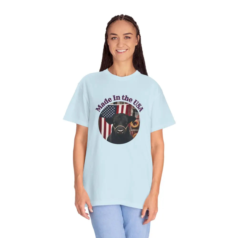 Made In The USA Rancher T Shirt Patriotic Shirts American Pride Apparel T Shirt