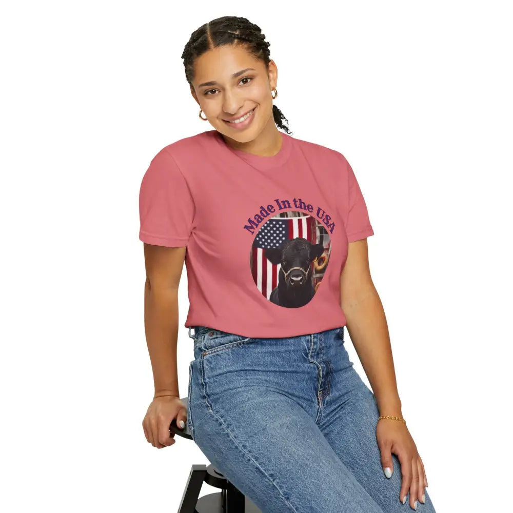 Made In The USA Rancher T Shirt Patriotic Shirts American Pride Apparel T Shirt