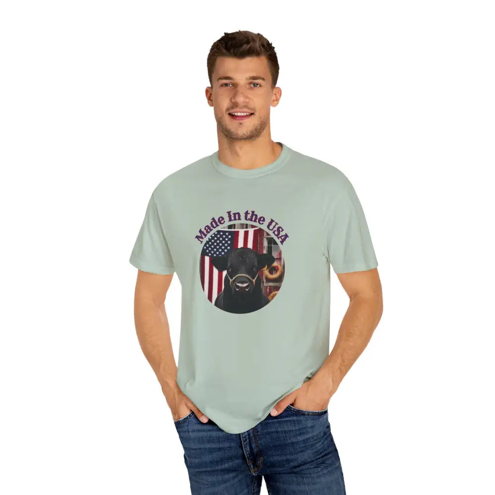 Made In The USA Rancher T Shirt Patriotic Shirts American Pride Apparel T Shirt