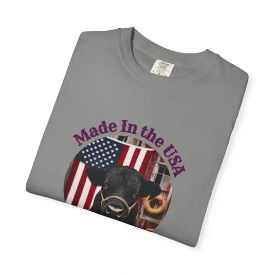 Made In The USA Rancher T-Shirt Patriotic Shirts American Pride Apparel - T-Shirt