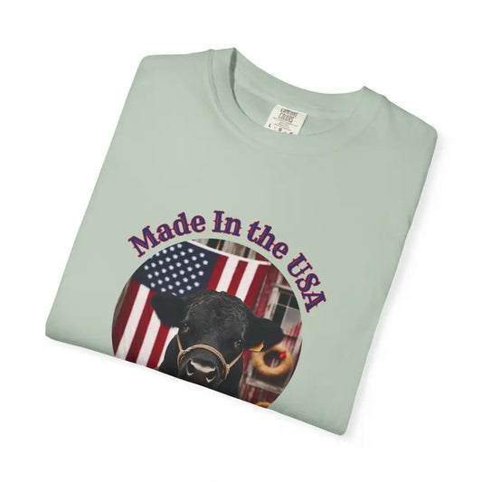 Made In The USA Rancher T-Shirt Patriotic Shirts American Pride Apparel - T-Shirt