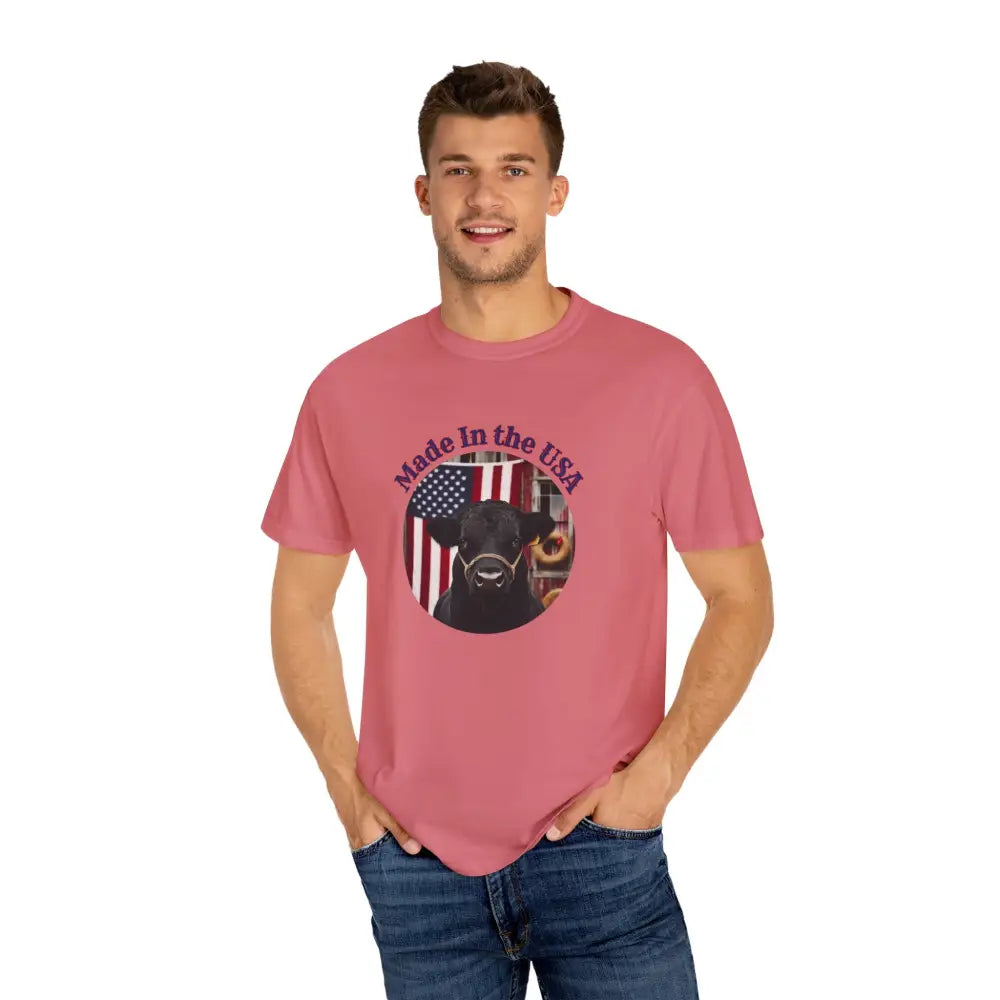 Made In The USA Rancher T Shirt Patriotic Shirts American Pride Apparel T Shirt