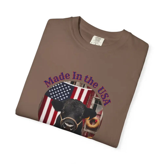 Made In The USA Rancher T-Shirt Patriotic Shirts American Pride Apparel - T-Shirt