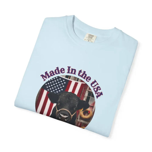 Made In The USA Rancher T-Shirt Patriotic Shirts American Pride Apparel - T-Shirt