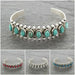 Western Turquoise Bracelet Tibet Bohemian Cuff Jewelry - The Best New Thing