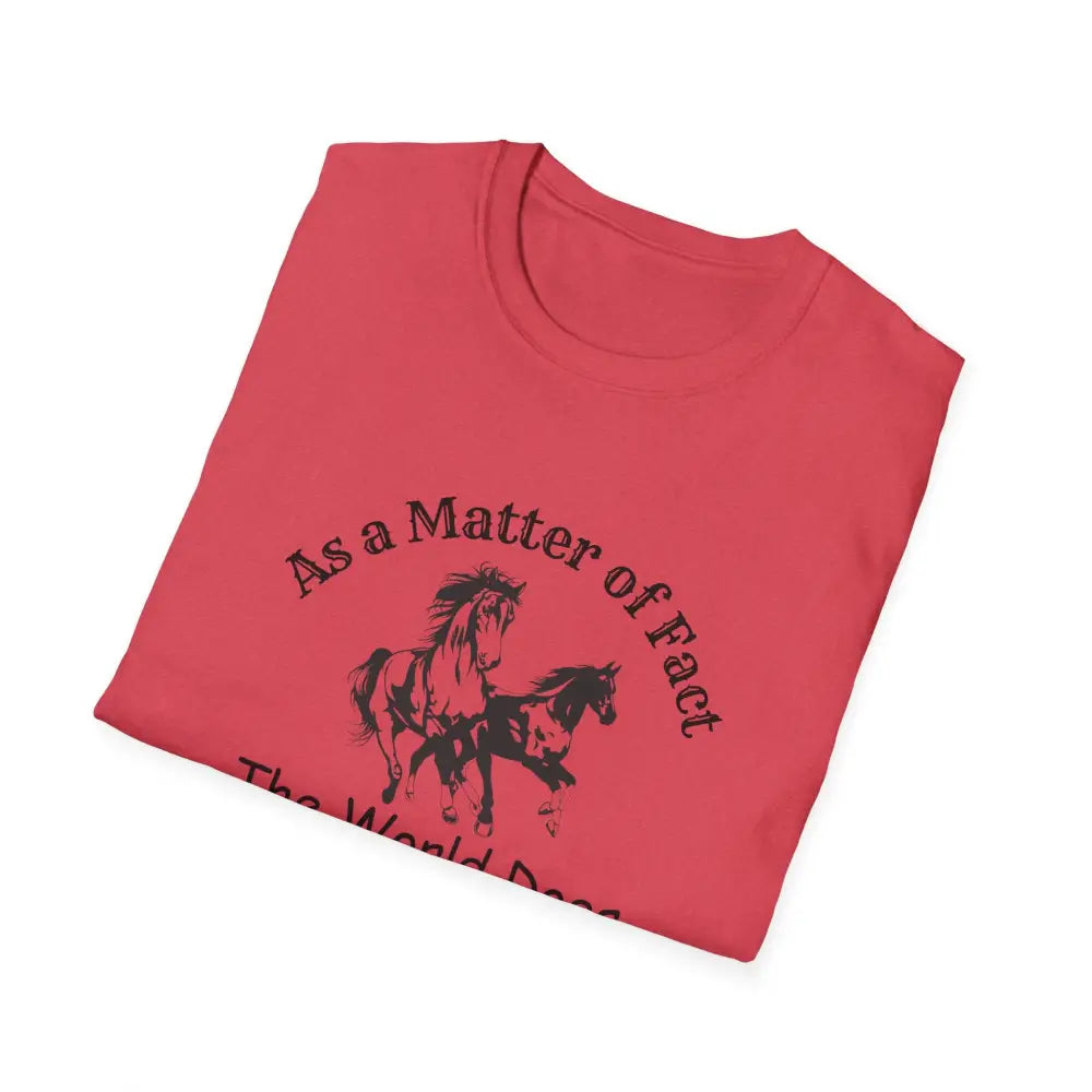 Western Apparel Horse T-Shirt Country Lifestyle Unisex T-Shirt - T-Shirt