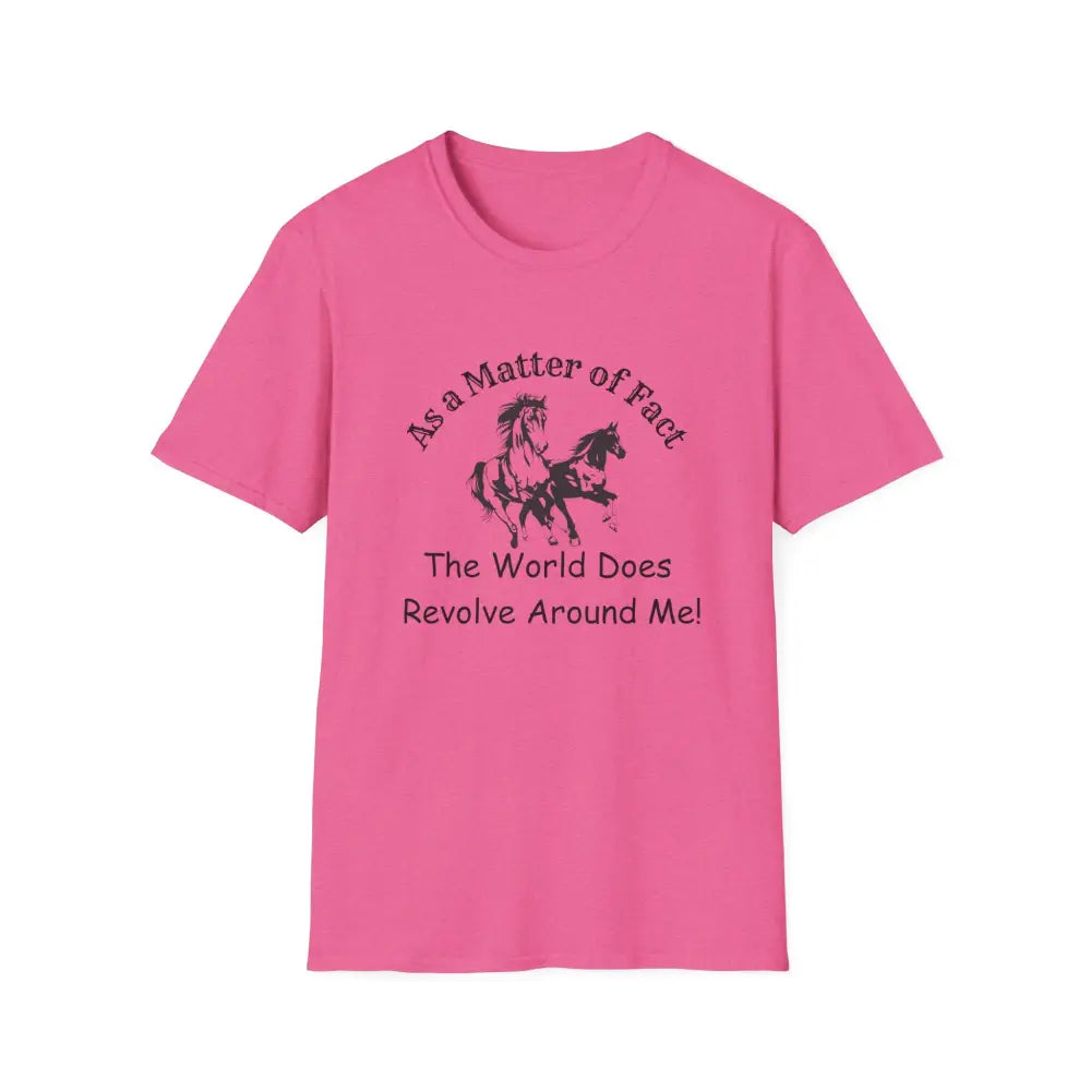 Western Apparel Horse T-Shirt Country Lifestyle Unisex T-Shirt - S / Heather Heliconia - T-Shirt