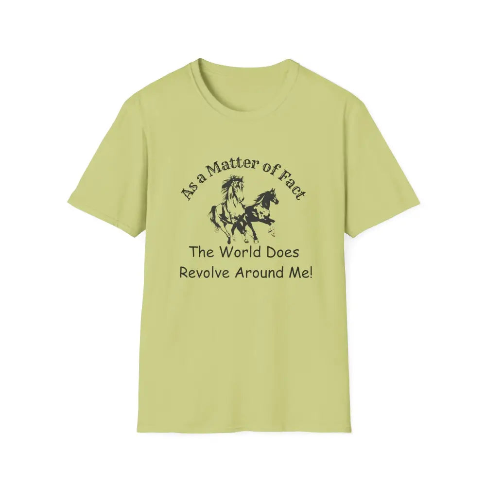 Western Apparel Horse T-Shirt Country Lifestyle Unisex T-Shirt - S / Pistachio - T-Shirt