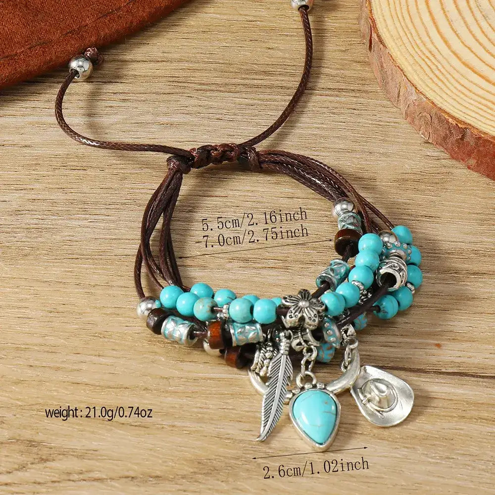 Western Fashion Country Charm Bangle Bracelets Country Style Jewelry Jewelry