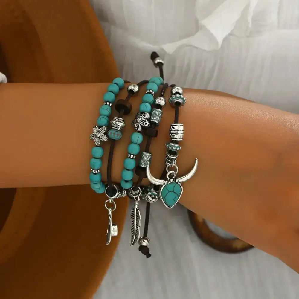 Western Fashion Country Charm Bangle Bracelets Country Style Jewelry Jewelry