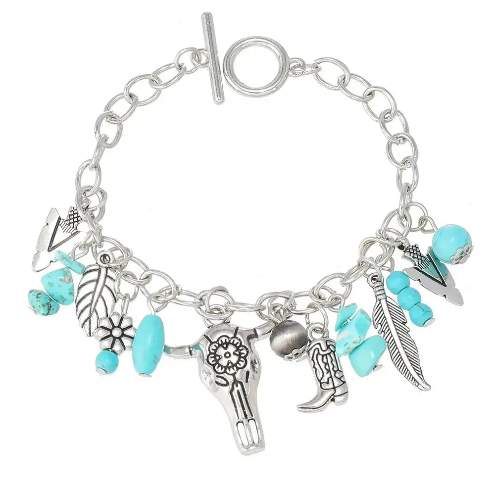 Western Fashion Country Charm Bangle Bracelets Country Style Jewelry Jewelry