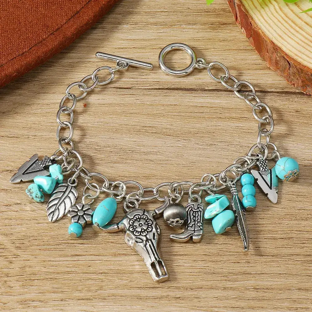 Western Fashion Country Charm Bangle Bracelets Country Style Jewelry Jewelry