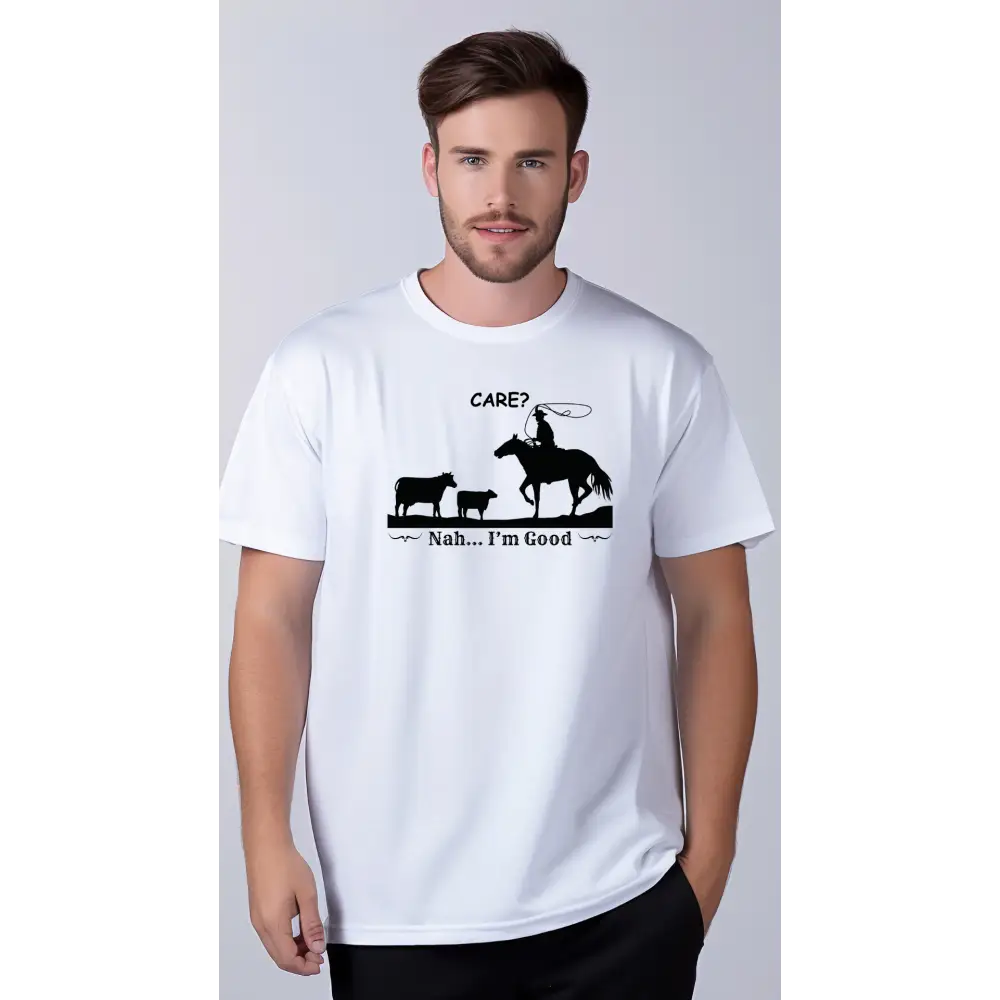 Western Rodeo T-Shirt Western Attire Roping Shirt for Men - T-Shirt